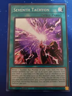 Yugioh Seventh Tachyon MZTM-EN016 Secret Rare 1st Edition - Image 1