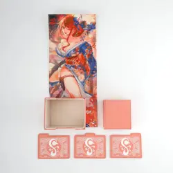 Mana Moon Amanada Lapalme Yugioh One Piece Nami Dicewinder Deck Box - Image 1