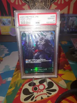 One Piece Op06-035 Hody Jones Alternate Art Japanese Psa 10 - Image 2