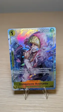 One Piece CCG Legacy Of The Master Donquixote Rosinante OP12-108 Alt Art Rare - Image 1