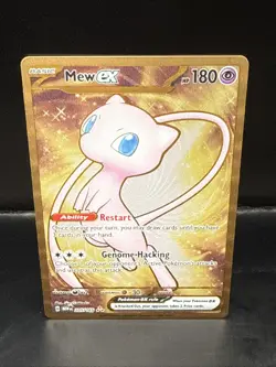 Pokemon TCG Mew ex - (151 Metal Card) 205/165 Sv: Scarlet & Violet 151 B - Image 1