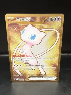 Pokemon TCG Mew ex - (151 Metal Card) 205/165 Sv: Scarlet & Violet 151 B - Image 2