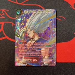 Dragon Ball Super Card Game Son Gohan, Beast Roar Critical Blow BT22-009 NM - Image 1