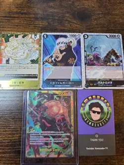 Bandai One Piece Card Game Roronoa Zoro Wings Captain OP06-118 Secret Rare Foil - Image 3