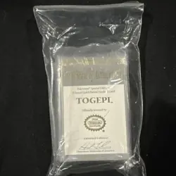 Vintage Pokemon 23K Gold Plated Togepi Trading Card 1999 Nintendo in Case - Image 2