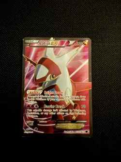 Pokemon Latias-EX TCG Plasma Freeze Holo Card 112/116 Full Art Ultra Rare LP - Image 2