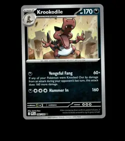 Krookodile 066/094 - Phantasmal Flames - Reverse Holo Near Mint Pokemon Card TCG - Image 1