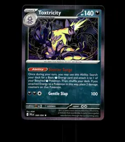 Toxtricity - 068/094 - Phantasmal Flames - Non Holo Near Mint Pokemon Card TCG - Image 1