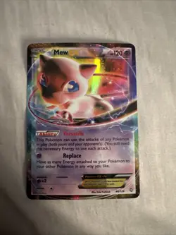 Pokemon 2012 TCG Mew EX Ultra Rare Holo Card 46/124 Dragons Exalted - NM/LP - Image 1