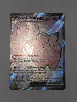 Lillie's Clefairy ex 195 Sv: Scarlet & Violet Promo Cards Holo - Image 2