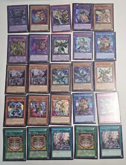 Yugioh TCG Gladiator Beast 1st Edition Card Lot 25 Secret/Holo Rare NM/M - Image 1