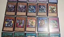 Yugioh TCG Gladiator Beast 1st Edition Card Lot 25 Secret/Holo Rare NM/M - Image 4