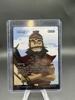Bribery Borderless 0010 TLE Magic The Gathering Avatar The Last Airbender - Image 1