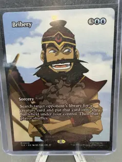 Bribery Borderless 0010 TLE Magic The Gathering Avatar The Last Airbender - Image 2