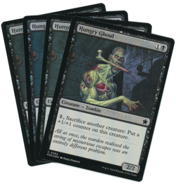 x4 Hungry Ghoul (Foil) - Foundations - Magic the Gathering (MTG) - Image 1