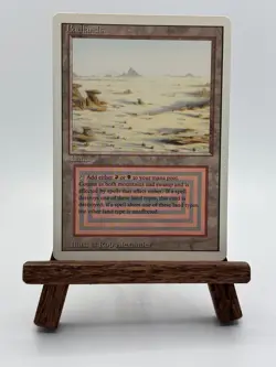 Badlands Revised Edition Rare - MTG Magic The Gathering MP - Image 1