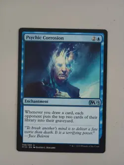 Magic the Gathering Psychic Corrosion 068/280 M19 NM MTG - Image 1