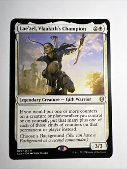 MTG Lae'zel, Vlaakith's Champion 029/361 R CLB - NM - Image 1