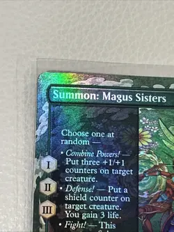 Summon: Magus Sisters (Borderless) Commander: Final Fantasy Foil - Image 5