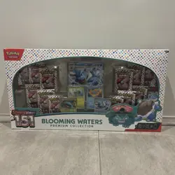 151 Blooming Waters Premium Collection Sealed Pokemon - TCG - Scarlet & Violet - Image 1