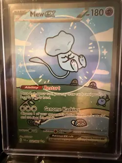 Pokemon Mew ex 232/091 SV: Paldean Fates Holo See Description - Image 1