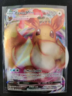 Pokemon TCG Eevee VMAX Promo Holo NM SWSH087 - Image 1