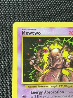 Pokemon TCG Mewtwo 14 Wizards Black Star Promos Regular Promo LP/NM - Image 2