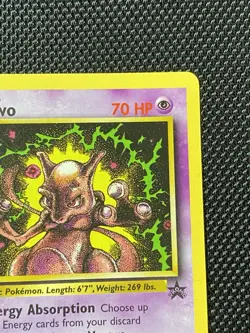 Pokemon TCG Mewtwo 14 Wizards Black Star Promos Regular Promo LP/NM - Image 3