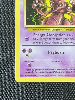 Pokemon TCG Mewtwo 14 Wizards Black Star Promos Regular Promo LP/NM - Image 5