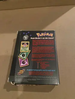 Nintendo Pokemon Team Rocket Double Trouble Theme Deck BOX ONLY - Image 2