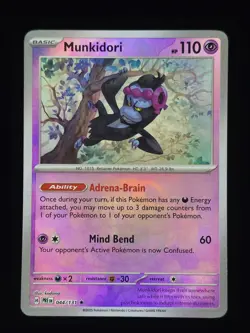 Munkidori (Master Ball Pattern) 044/131 Pokemon SV: Prismatic Evolutions NM 🔥 - Image 1