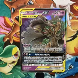 Pokemon Trevenant & Dusknoir GX SM217 Sun & Moon Black Star Promo Tag Team NM/M - Image 3