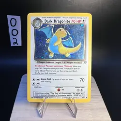 Dark Dragonite 5/82 Team Rocket Holo Pokemon Vintage 🔥🔥🔥 - Image 1