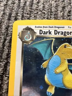 Dark Dragonite 5/82 Team Rocket Holo Pokemon Vintage 🔥🔥🔥 - Image 4