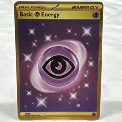 Pokemon TCG Basic Psychic Energy 207/165 HR Scarlet & Violet 151 (MEW) NM - Image 1
