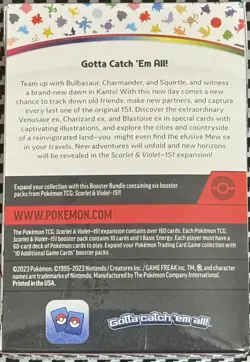 1x Pokemon Scarlet & Violet 151 Booster Bundle Sealed Case Fesh! Trusted Seller! - Image 2