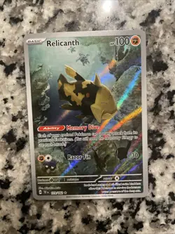Pokemon TCG Relicanth Scarlet & Violet Temporal Forces Holo 173 - Image 1