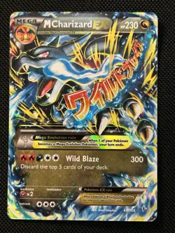 Pokemon TCG M Charizard EX ultra rare 69/106 - Flashfire - MP - Image 1