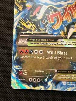 Pokemon TCG M Charizard EX ultra rare 69/106 - Flashfire - MP - Image 4