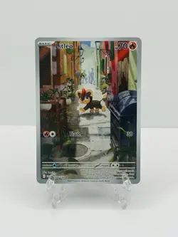 🔥Pokemon TCG-Litleo-139/132-Me01: Mega Evolution-Holo-Illustration Rare-M/NM🔥 - Image 1