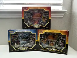 Pokemon Hidden Fates GX Collection Box Set - Charizard Raichu Gyarados - Sealed - Image 1