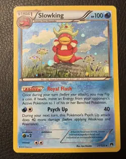 Pokemon TCG - Slowking - 21/122 - Alternate Holo - XY: Breakpoint LP - Image 1