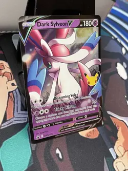 Pokemon TCG Dark Sylveon V SWSH134 Full Art Black Star Promo Rare Holo NM - Image 5