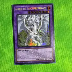 Yugioh Albion The Sanctifire Dragon MP24-EN082 Secret Rare 1st Ed NM - Image 2
