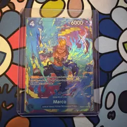One Piece Card Game TCG Marco PRB02-008 Alt Art M/NM Condition - Image 1