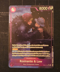 One Piece Rosinante & Law (Alternate Art) Alt Art EB04-038 The Azure Sea's Seven - Image 1