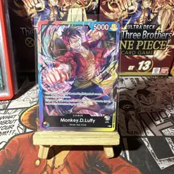 One Piece Monkey D. Luffy - Promo - Multicolor Leader - Nonfoil 2nd Anniversary - Image 1