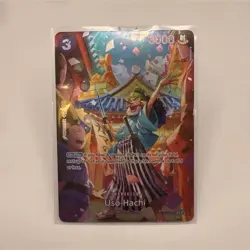 BANDAI ONE PIECE USO-HACHI SP FOIL ST18-001 ROYAL BLOOD CHARACTER 3000 POWER - Image 1
