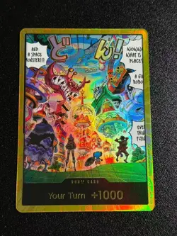 One Piece The Azure Sea's Seven OP14 Gold DON!! Card (Gold) Foil - Image 1