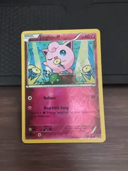 Pokemon Jigglypuff Card 87/146 Reverse Holo XY Base Set - Image 1